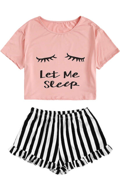 Let Me Sleep Pajamas, Sleepover Gear, Matching Pajamas