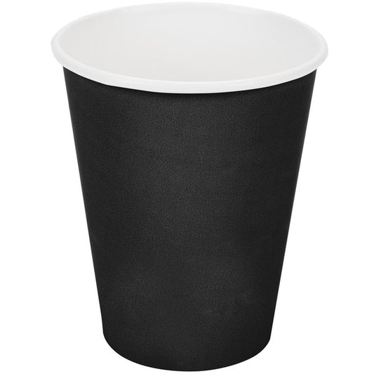 Black Cups, Party Supplies, Paper Cups
