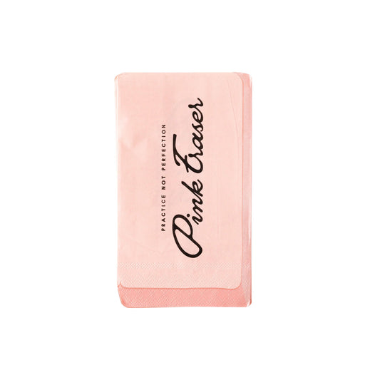 Pink Eraser Napkin, Back to School, Party Supplies