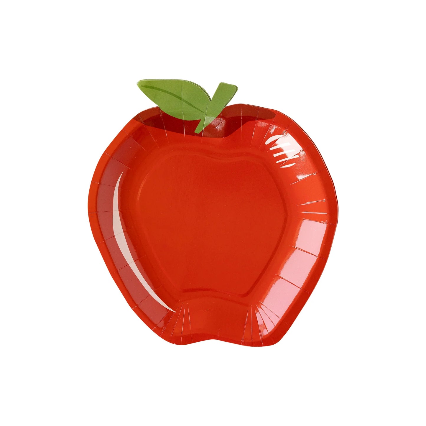 Apple Paper Plate, Back to School Party Supplies