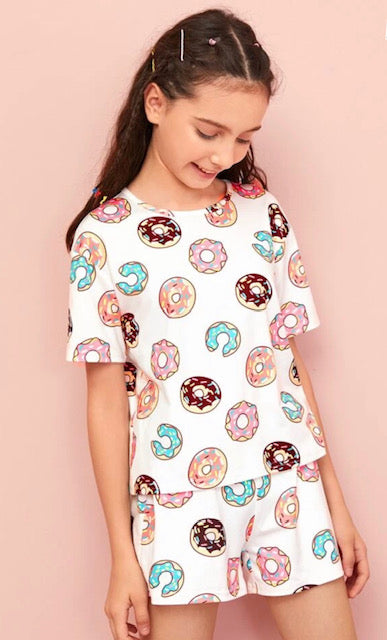 Donut Pajamas, Sleepover Gear, Matching Pajamas