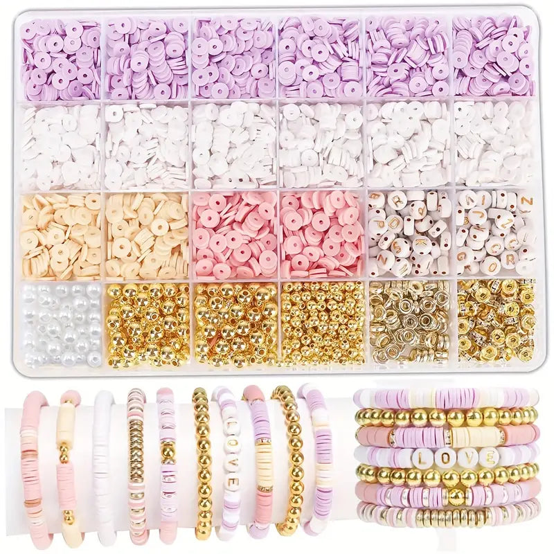 Lavender Friendship Bracelet Kit | Party crafts + Gift Idea